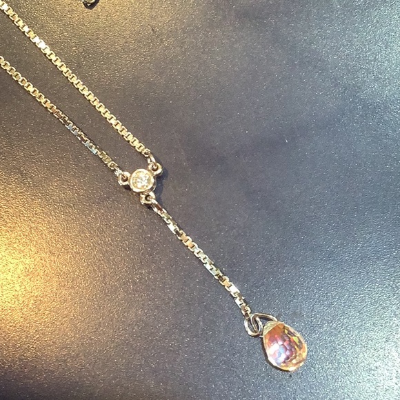 Swarovski Jewelry - Swarovski Crystal Y necklace